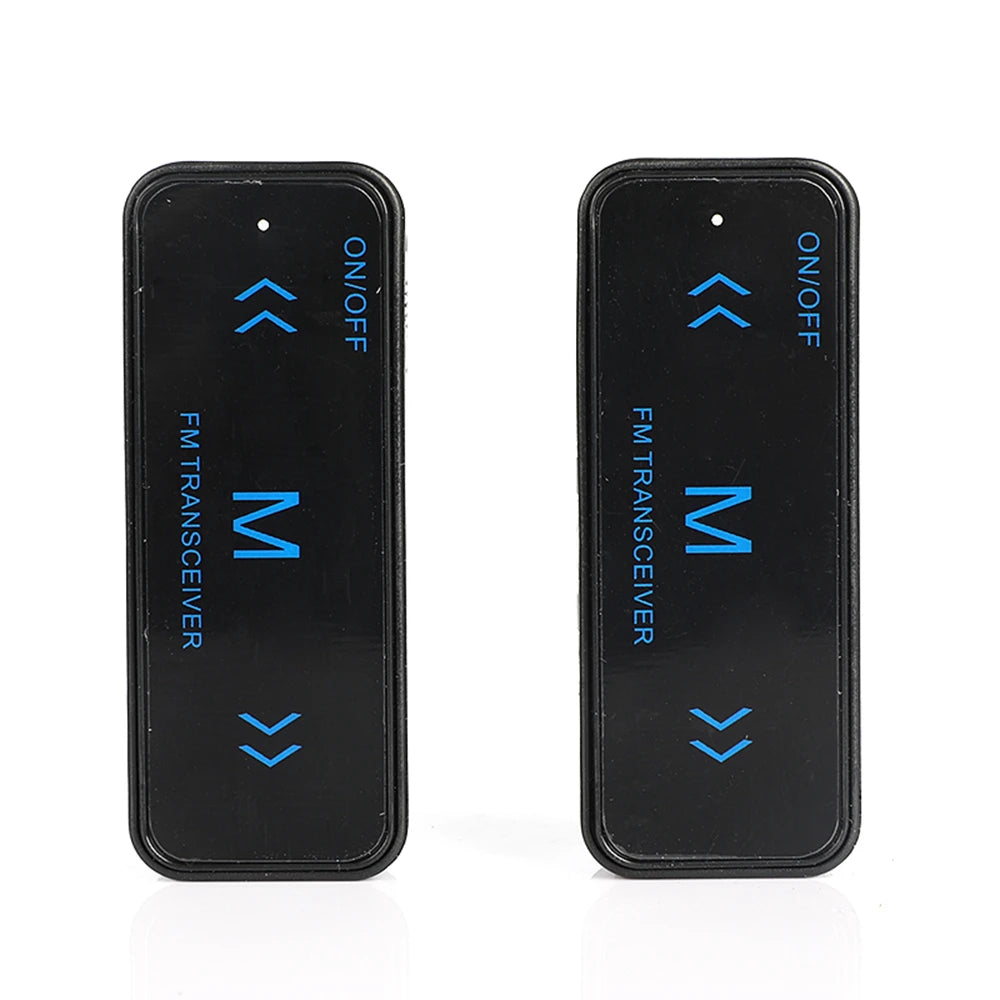 FARAJIAJ Portable Mini Walkie Talkie Kit 2 Way Radio Transceiver Headphones