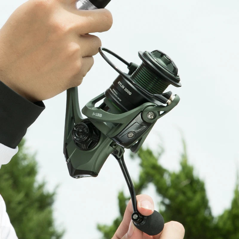 Billings Spinning Reel 5.2 To 1 With 17.6 Lb Max Drag Freshwater And Saltwater