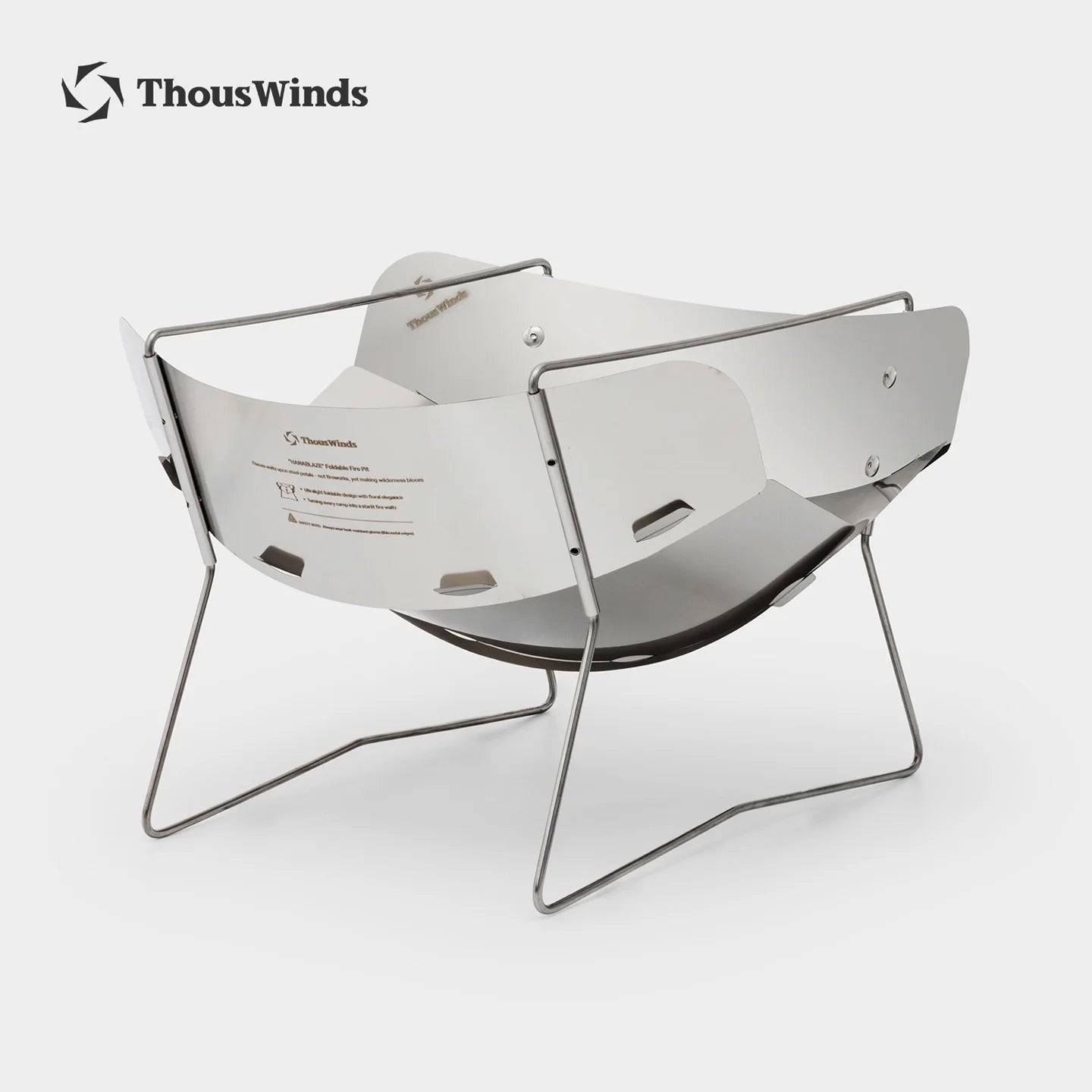 Thous Winds Hanablaze Ultralight Foldable Outdoor Wood Stove Fire Pit
