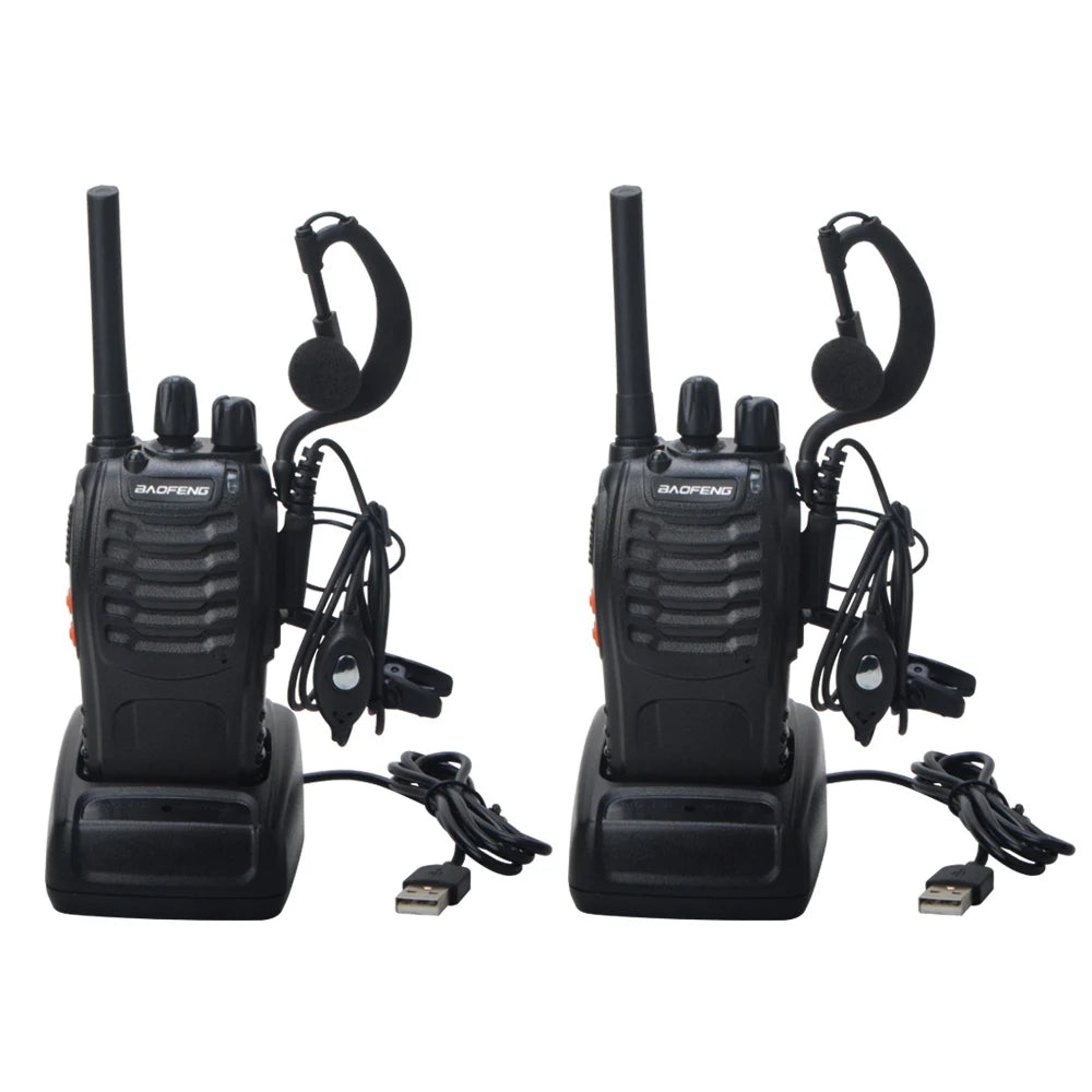 Baofeng BF-88E Walkie Talkie 0.5W UHF 16 Channel PMR Kit