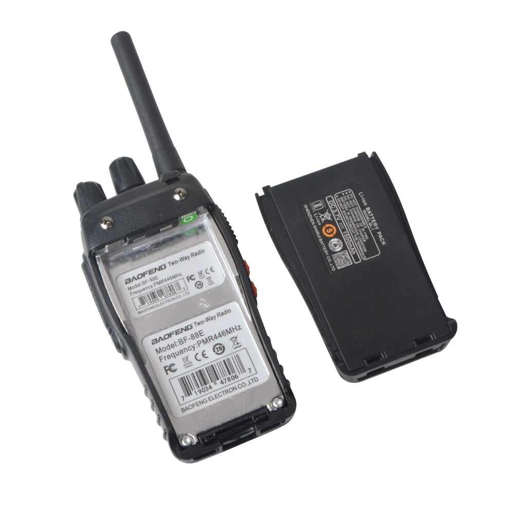 Baofeng BF-88E Walkie Talkie 0.5W UHF 16 Channel PMR Kit