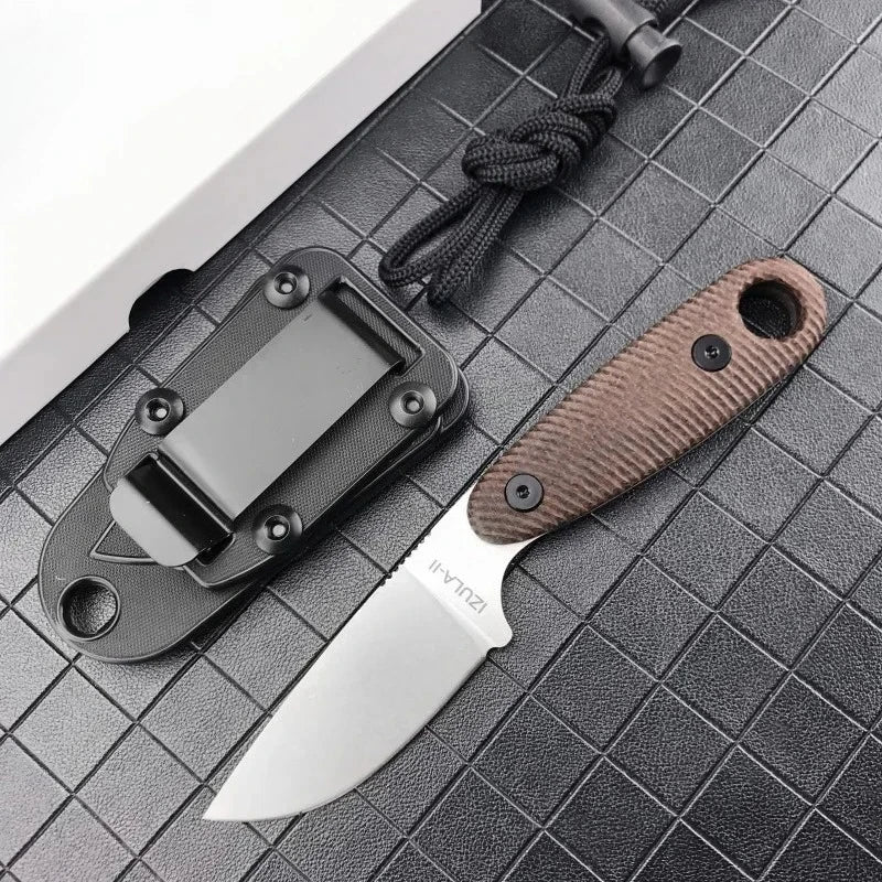 Izula G10 Handle Knife D2 Blade For Outdoor Survival