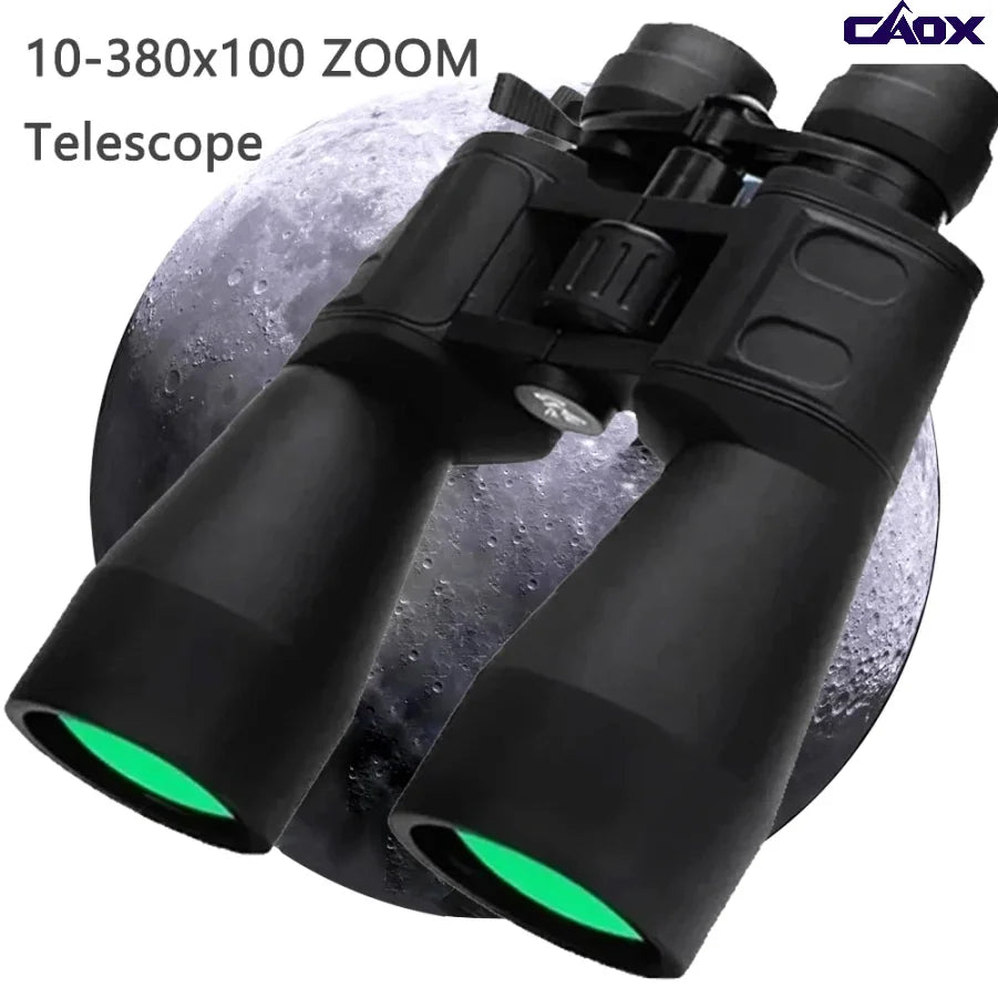 CAOX Binoculars Long Range Zoom HD With BAK4 Optics