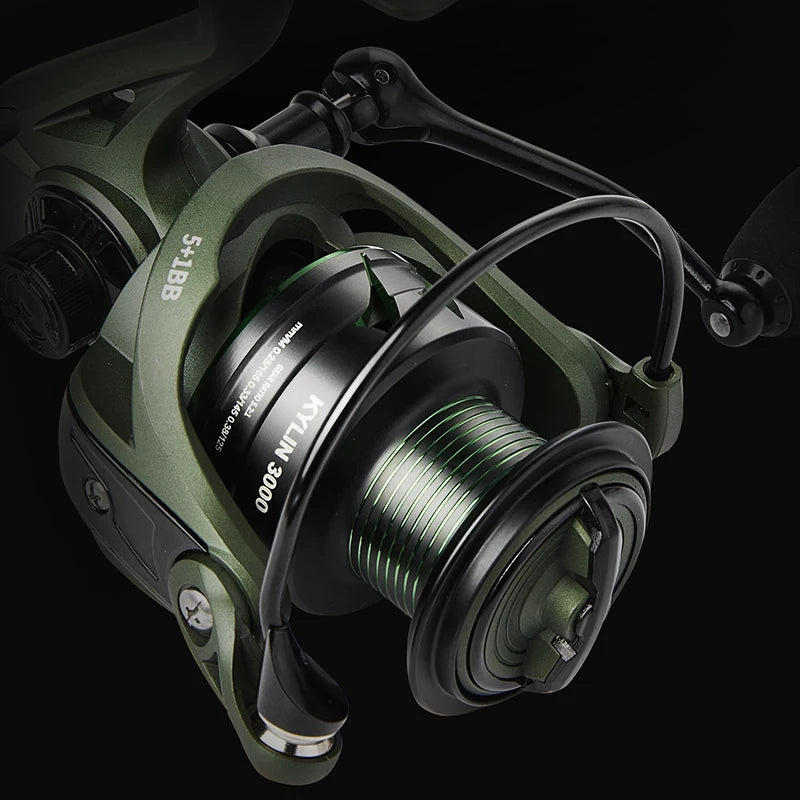 Billings Spinning Reel 5.2 To 1 With 17.6 Lb Max Drag Freshwater And Saltwater