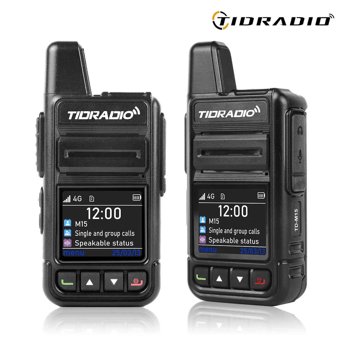 TIDRADIO TD-M15 Global Signal POC Radio 4G Walkie Talkie