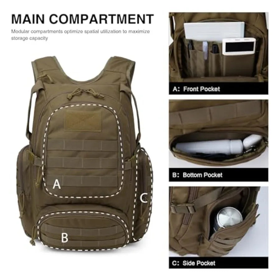 Tactical Hydration Backpack With Built In Reservoir