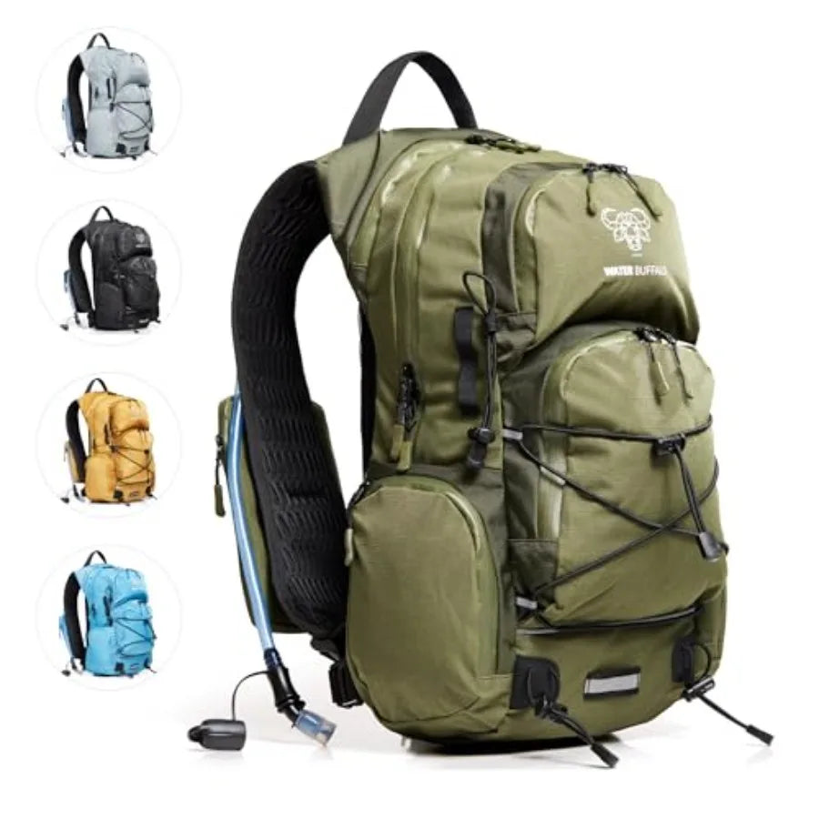 Hydration Backpack Sherpa Hiking With Water Bladder