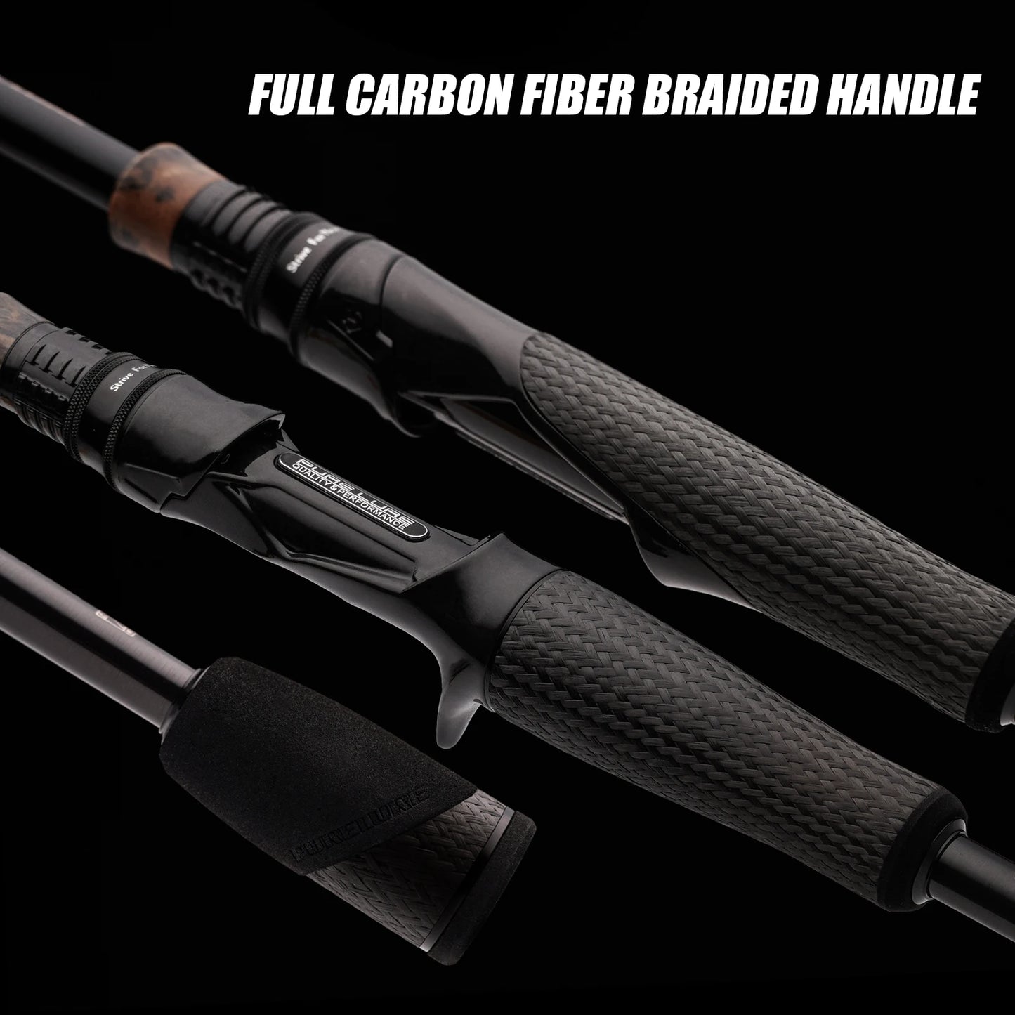Pure-lure Realm Bass Rod FF Action Spinning Toray Carbon