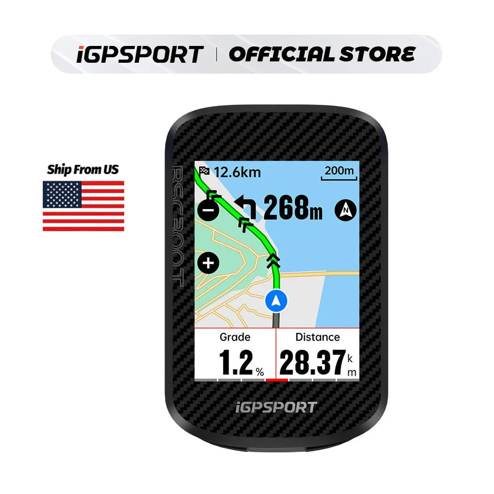 iGPSPORT BSC300T Touch Screen Global Map Bike Computer For EBike