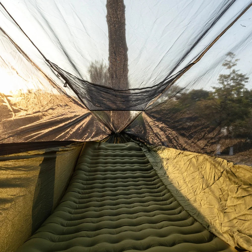 Night Cat Mosquito Net Hammock With Tree Straps For Outdoors