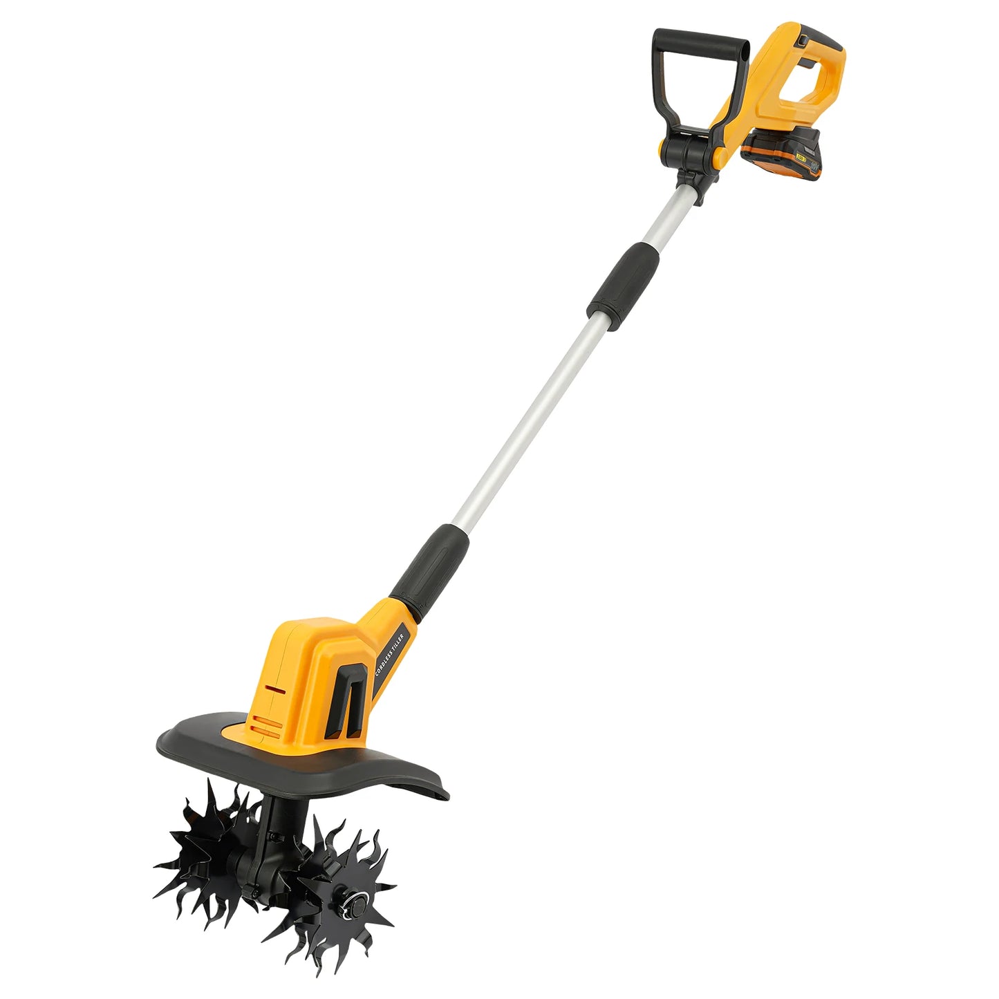 20V Cordless Tilling Machine With 2000mAh Battery And 4 Blades