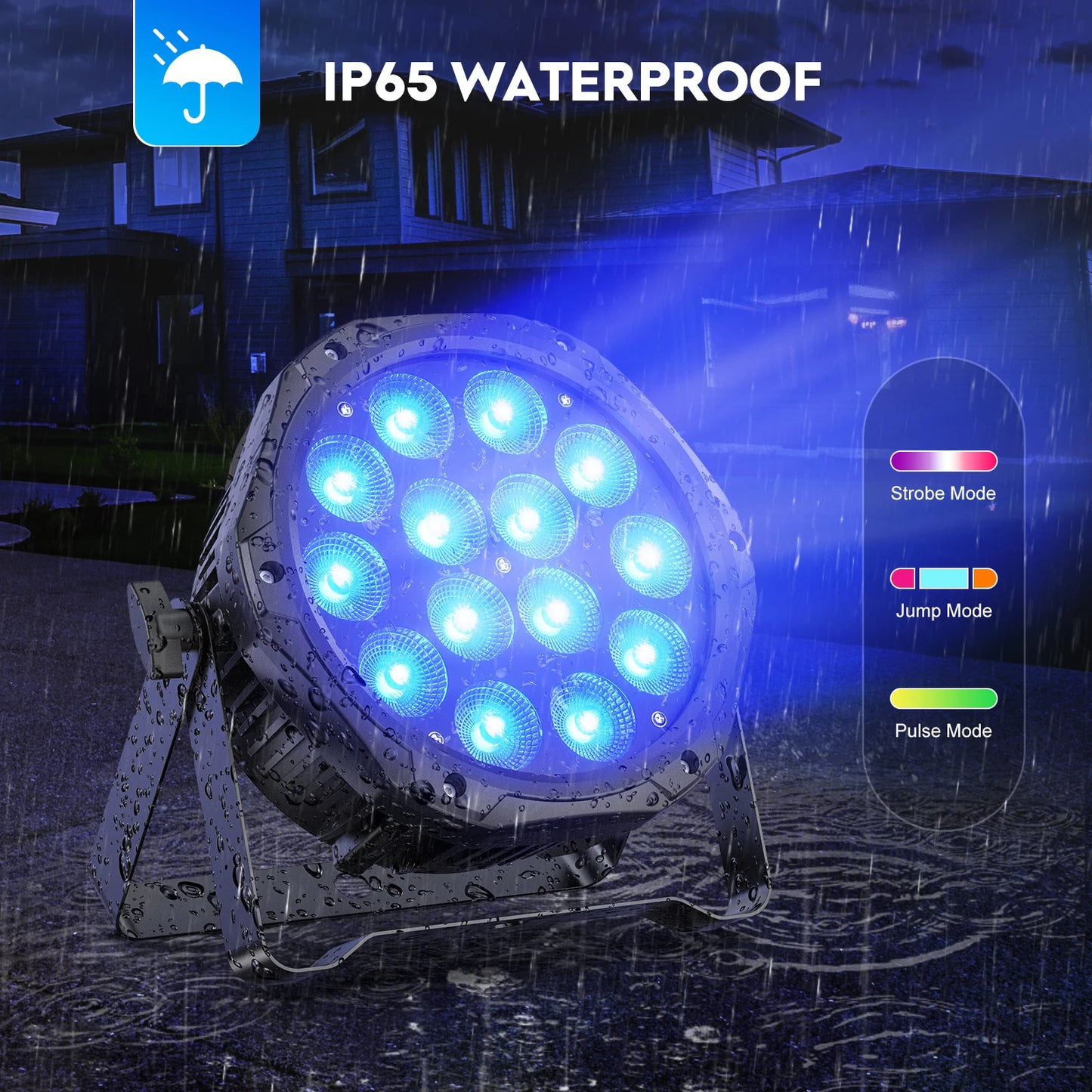 DayFlicker 210W RGBW Four In One LED Stage Par DMX512