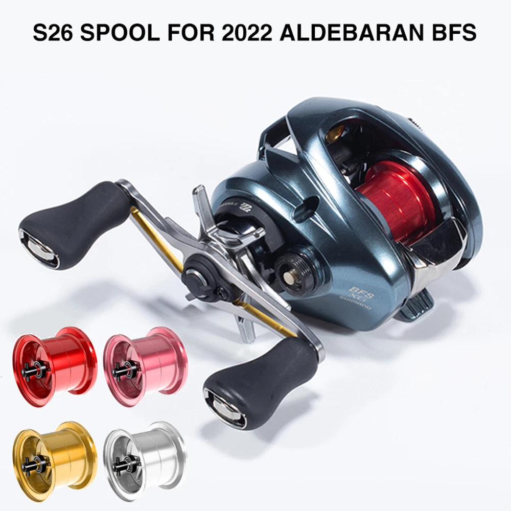 KKR S26 Ultralight Spool For Aldebaran BFS Baitcasting Reel