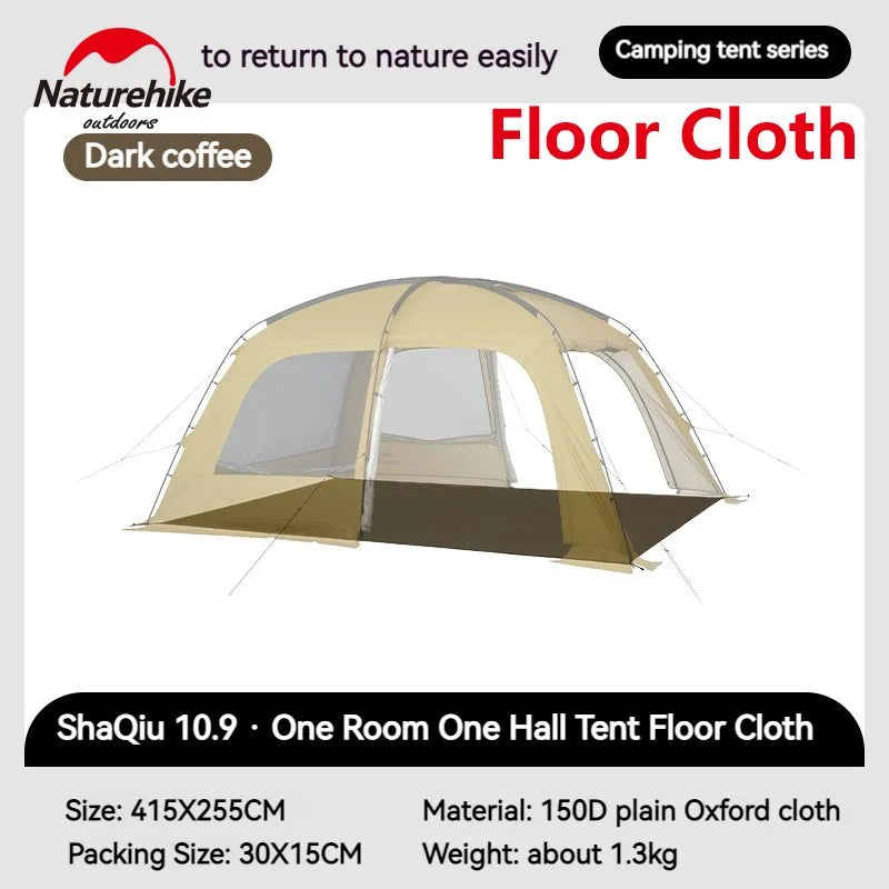 Naturehike Dunes 6 Person 4 Season Dome Tent With Extended Canopy Chimney Hole