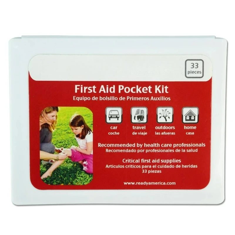 One Person Emergency Kit With Food Water And First Aid