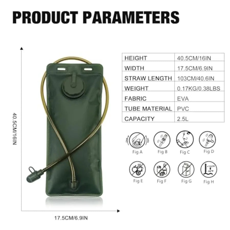 Tactical Hydration Backpack With Built In Reservoir