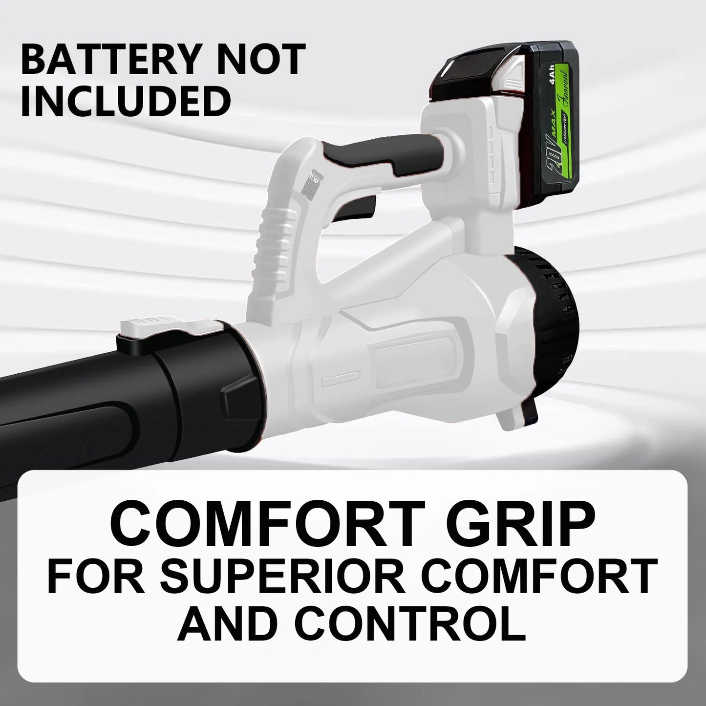 20V Cordless Leaf Blower For Leaves Patio Cleanup And Lawn