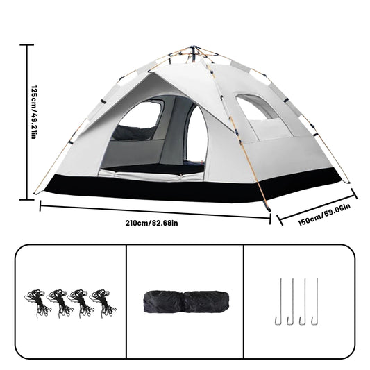 Pakicetus Auto Tent Quick 60 Second Setup Sunshade