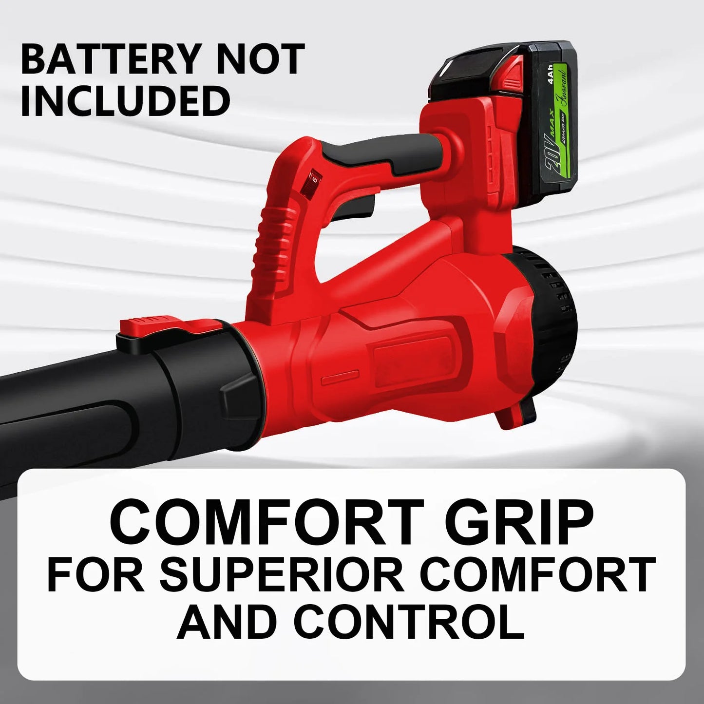 20V Cordless Leaf Blower For Leaves Patio Cleanup And Lawn