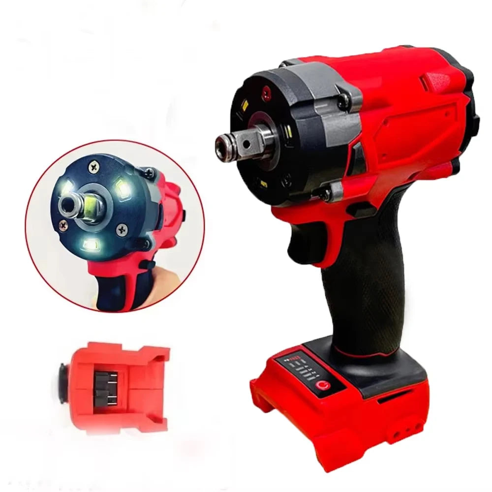 Magnitt Brushless Impact Wrench 500 Nm Cordless 18V Electric Driver