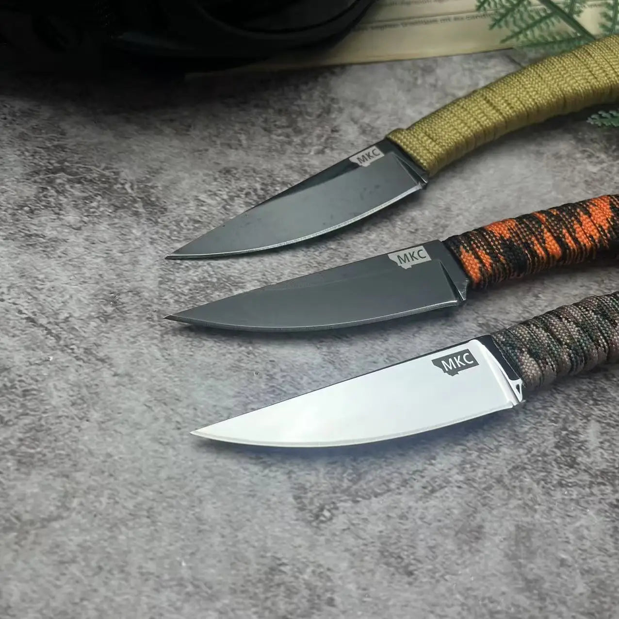 Montana MKC Fixed Blade Knife for Hiking and Hunting Outdoors