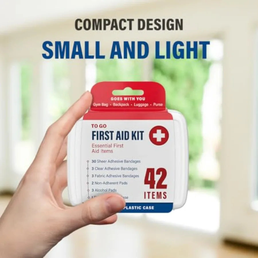 Comprehensive First Aid Kit 1000 Pcs 24 Boxes 42 Items