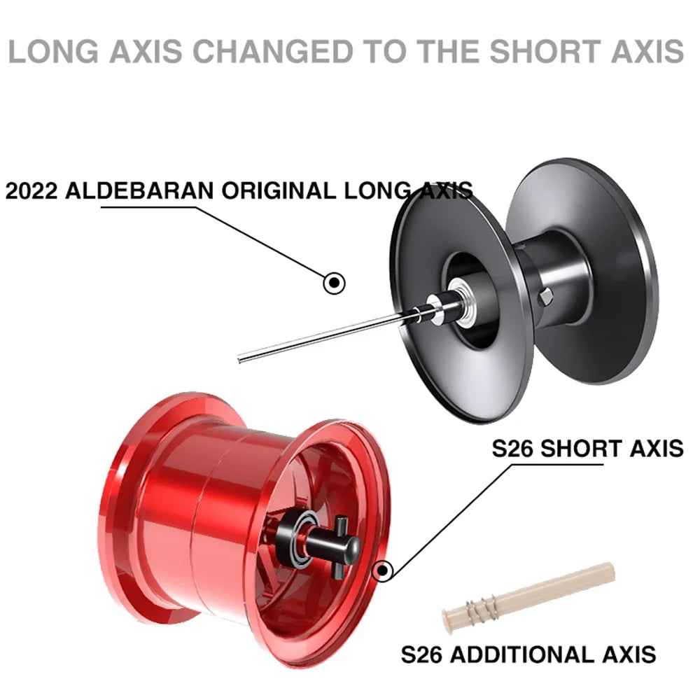 KKR S26 Ultralight Spool For Aldebaran BFS Baitcasting Reel