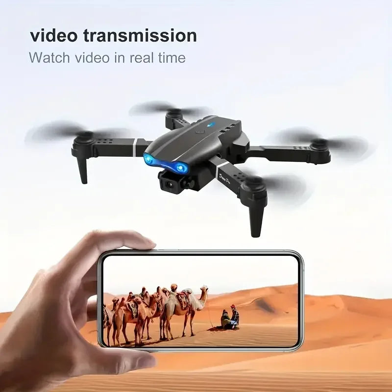E99 Pro Drone With HD Dual Camera And Obstacle Avoidance