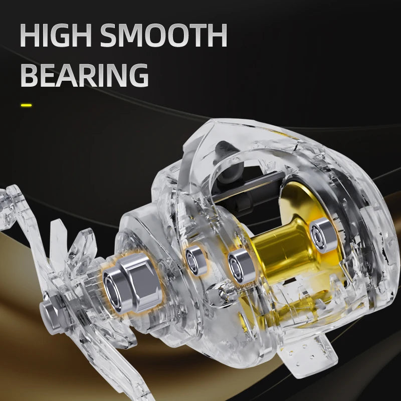 Billings Baitcasting Reel 7 To 1 High Speed Gear Bearings
