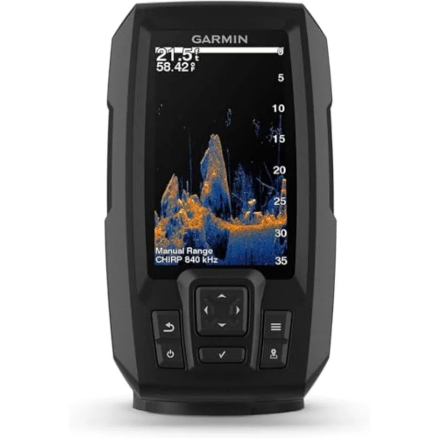 Fishfinder for Boats with PVC Housing Scanning Sonar LCD Display