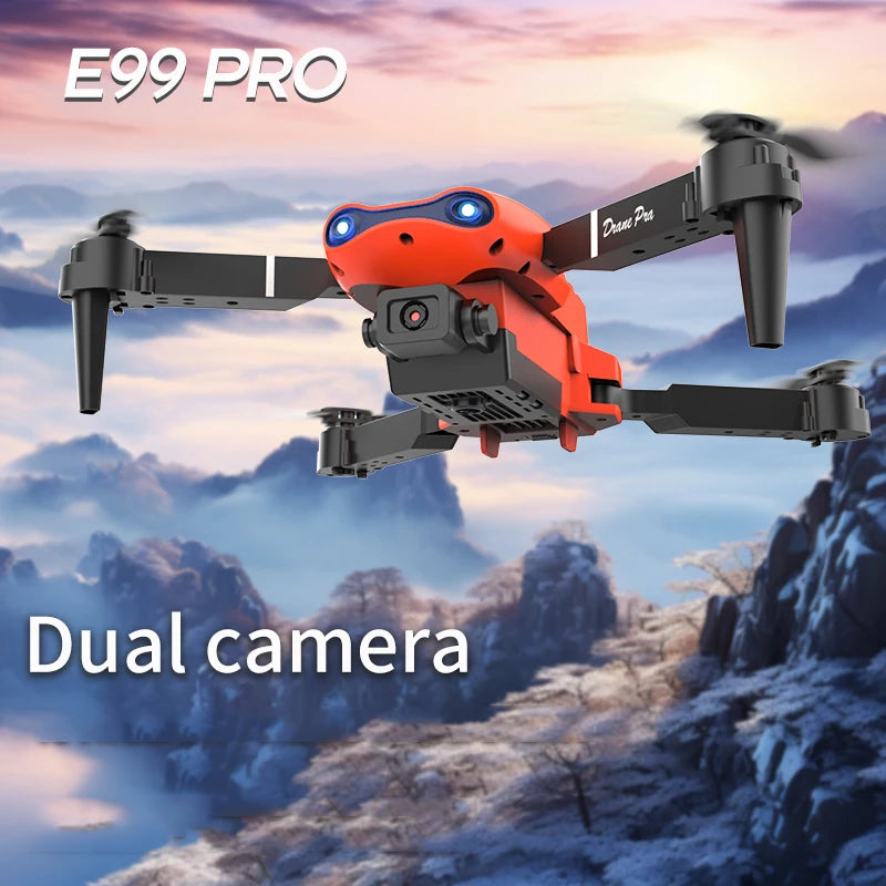 E99 Pro RC Drone With Wide Angle Camera Foldable Design