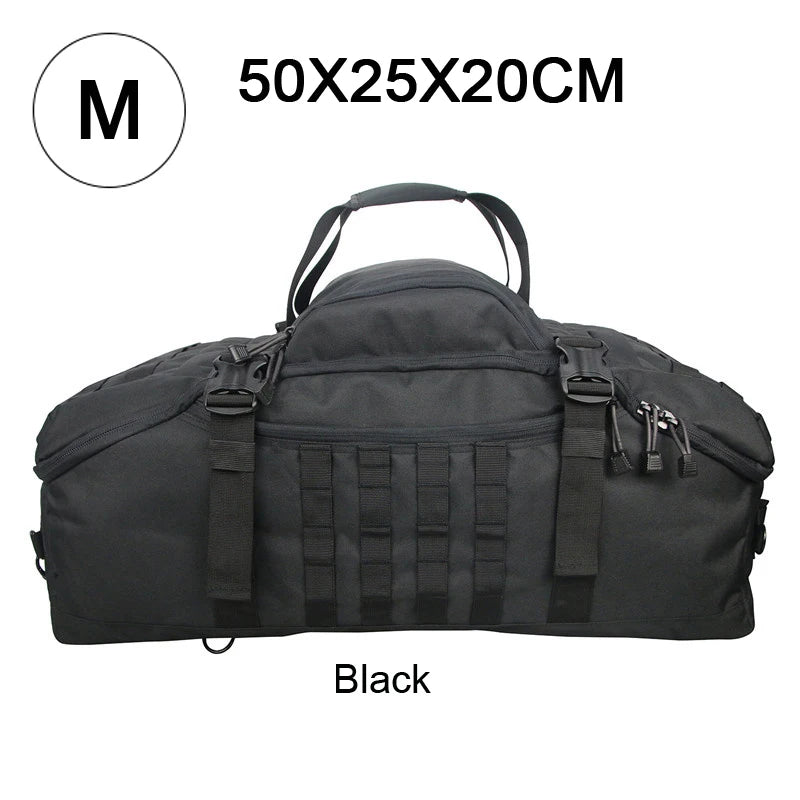 LQARMY Outdoor Molle Tactical Backpack for Hiking Camping Travel