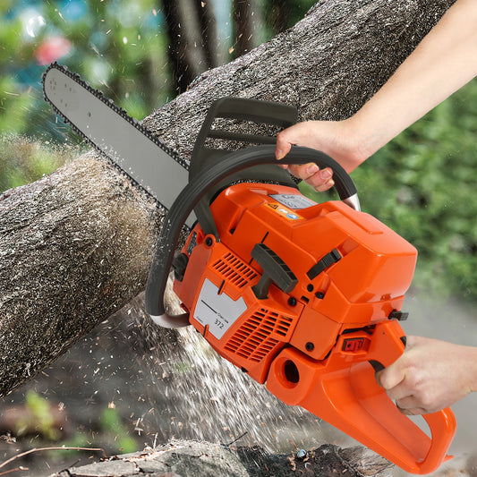 Cheuraivee Gas Powered Chainsaw 72cc 2 Stroke Handheld Wood Cutter