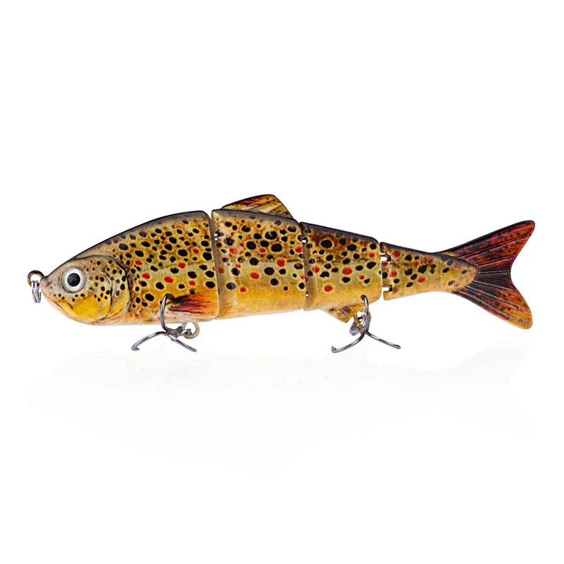 Hanlin Multi Jointed Swimbait Lure Sinking Bass Fishing