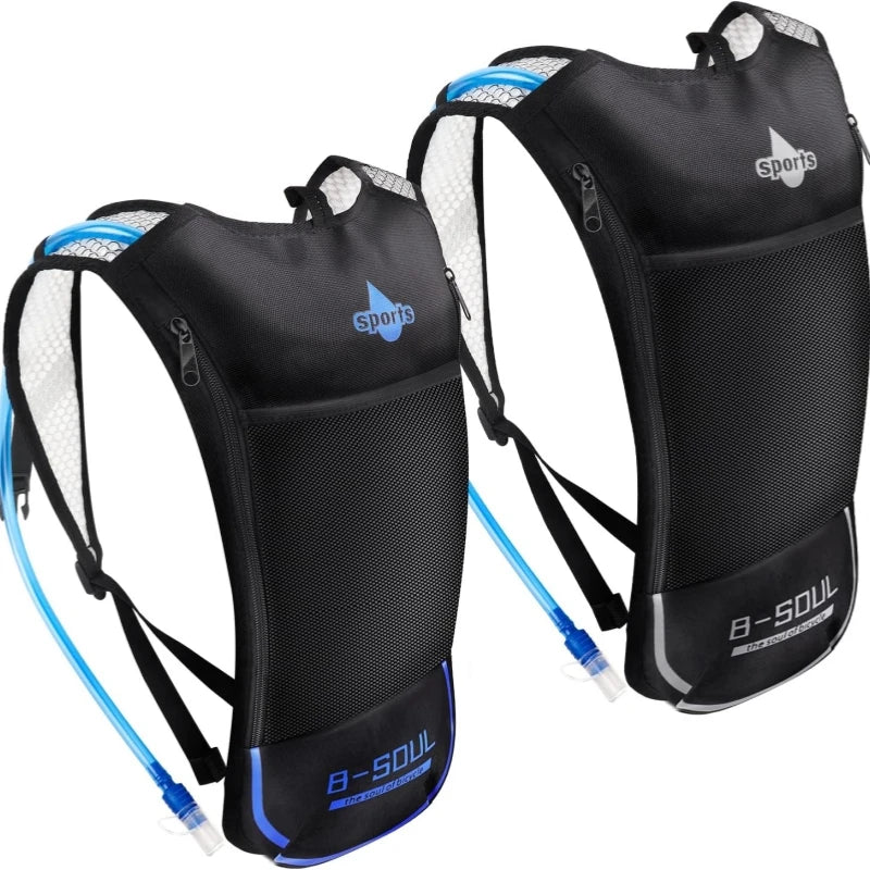 Hydration Backpack 2L with Lightweight TPU Oxford Cloth Water Bladder for Hiking