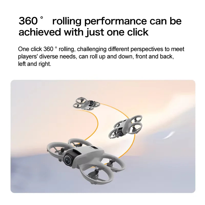 Mini Foldable Drone With 4K Camera Optical Flow Positioning