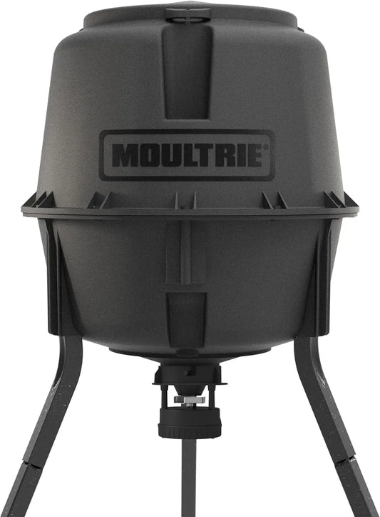 Deer Feeder With Digital Timer And Quick Lock Hopper