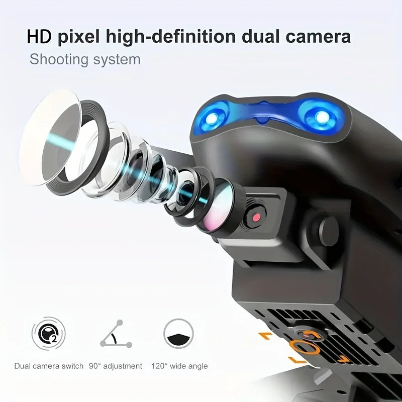 Foldable Drone With Dual Camera FPV Quadcopter With App Control