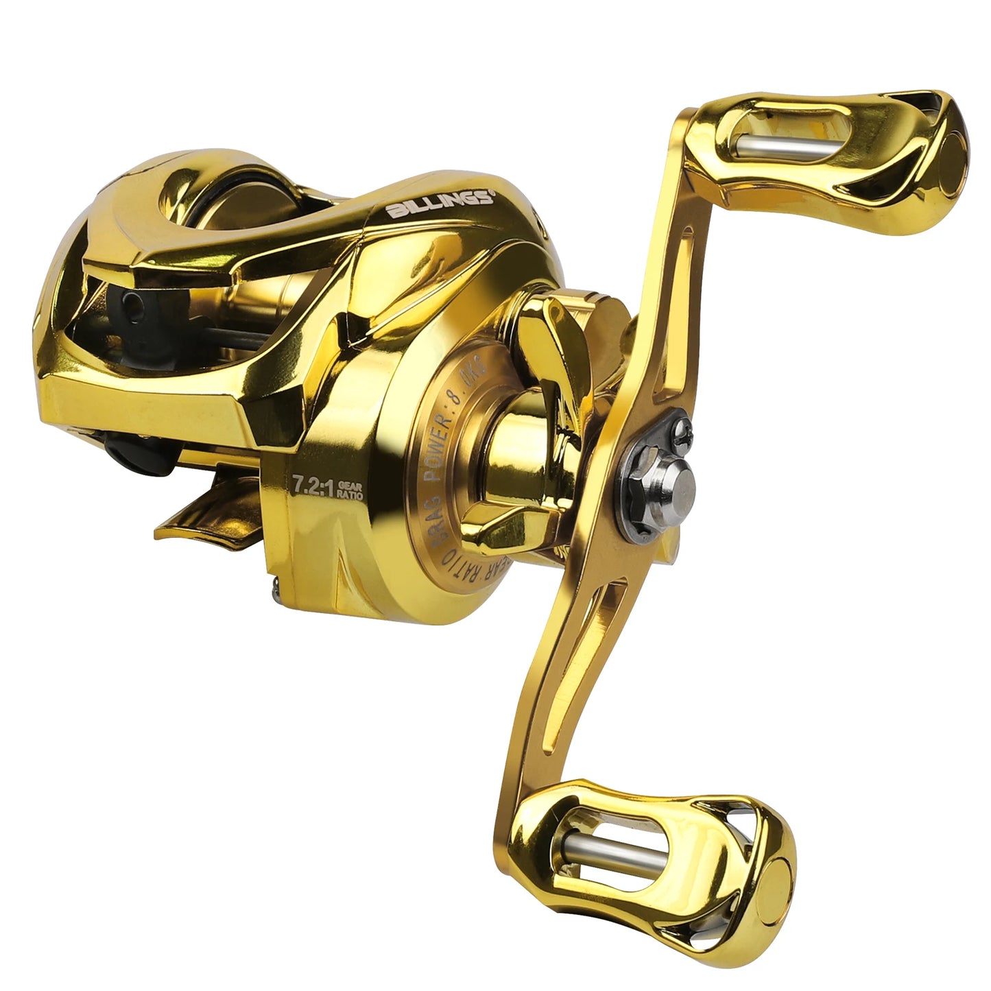 Billings Baitcasting Reel 7 To 1 High Speed Gear Bearings
