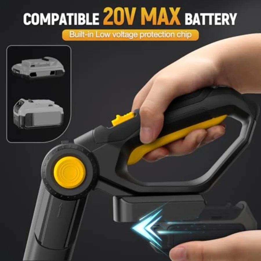 Cordless Tiller Cultivator For 20V Max Battery 360 RPM