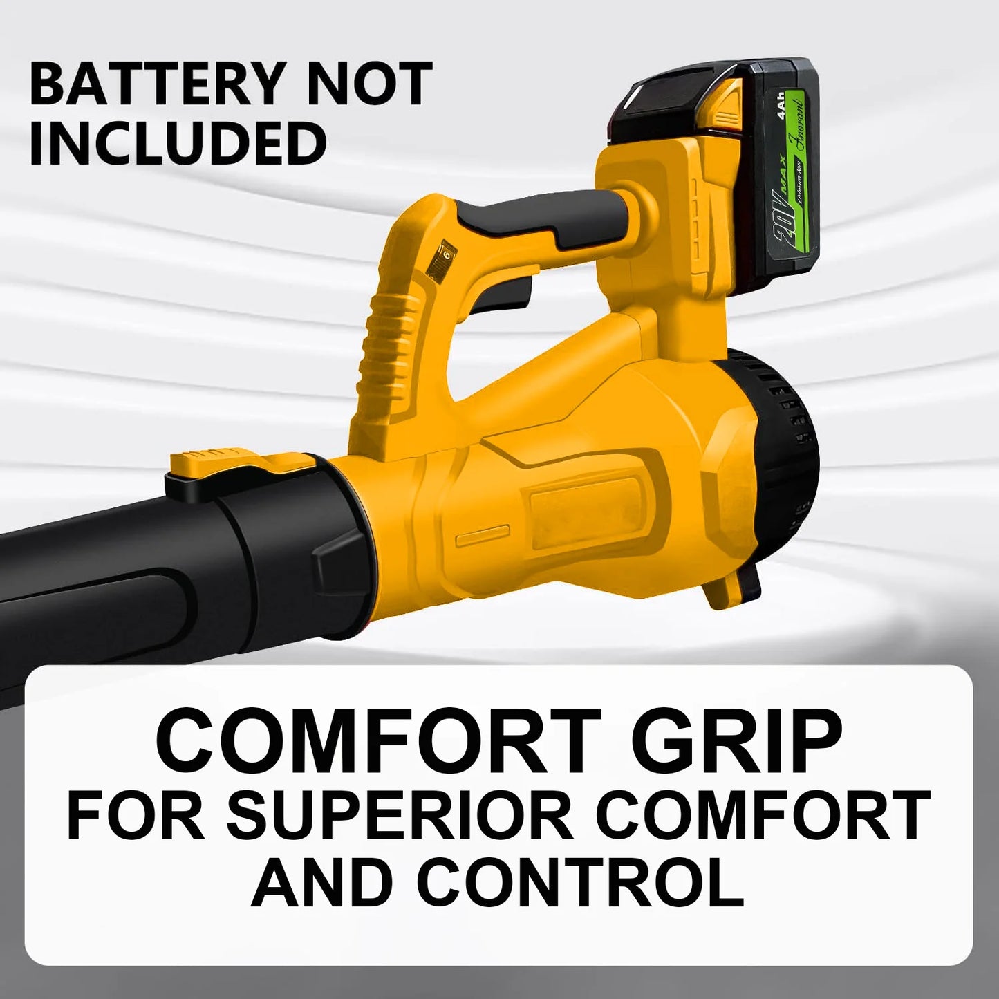 20V Cordless Leaf Blower For Leaves Patio Cleanup And Lawn