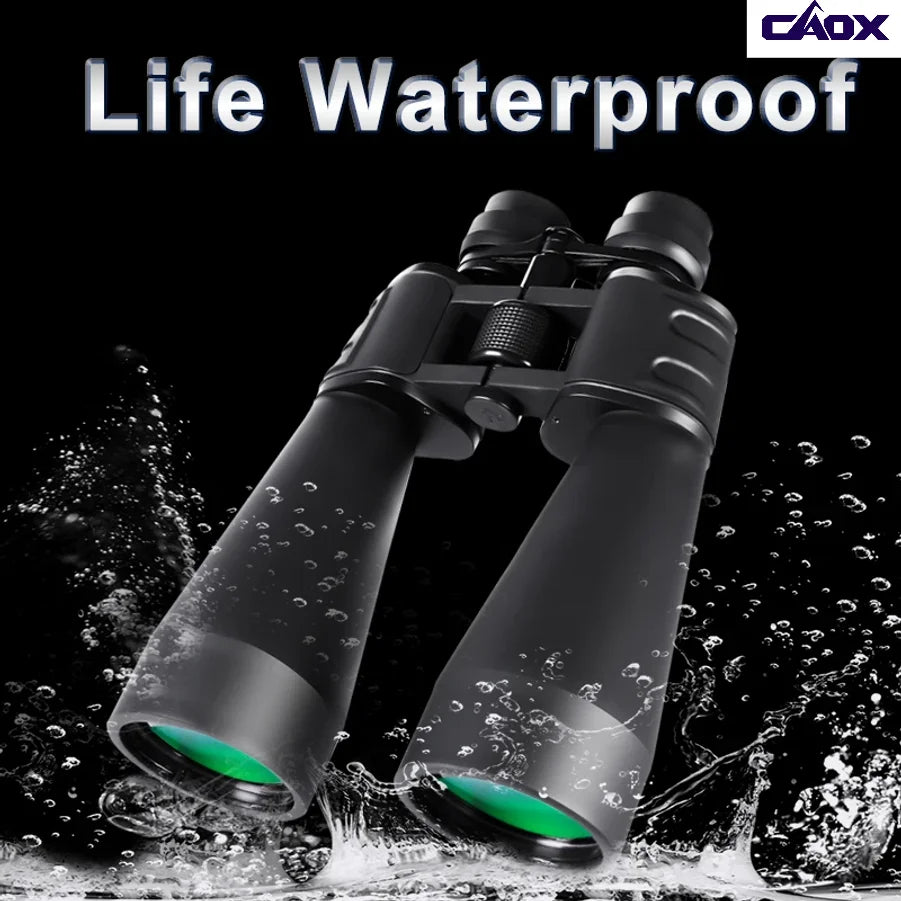 CAOX Binoculars Long Range Zoom HD With BAK4 Optics