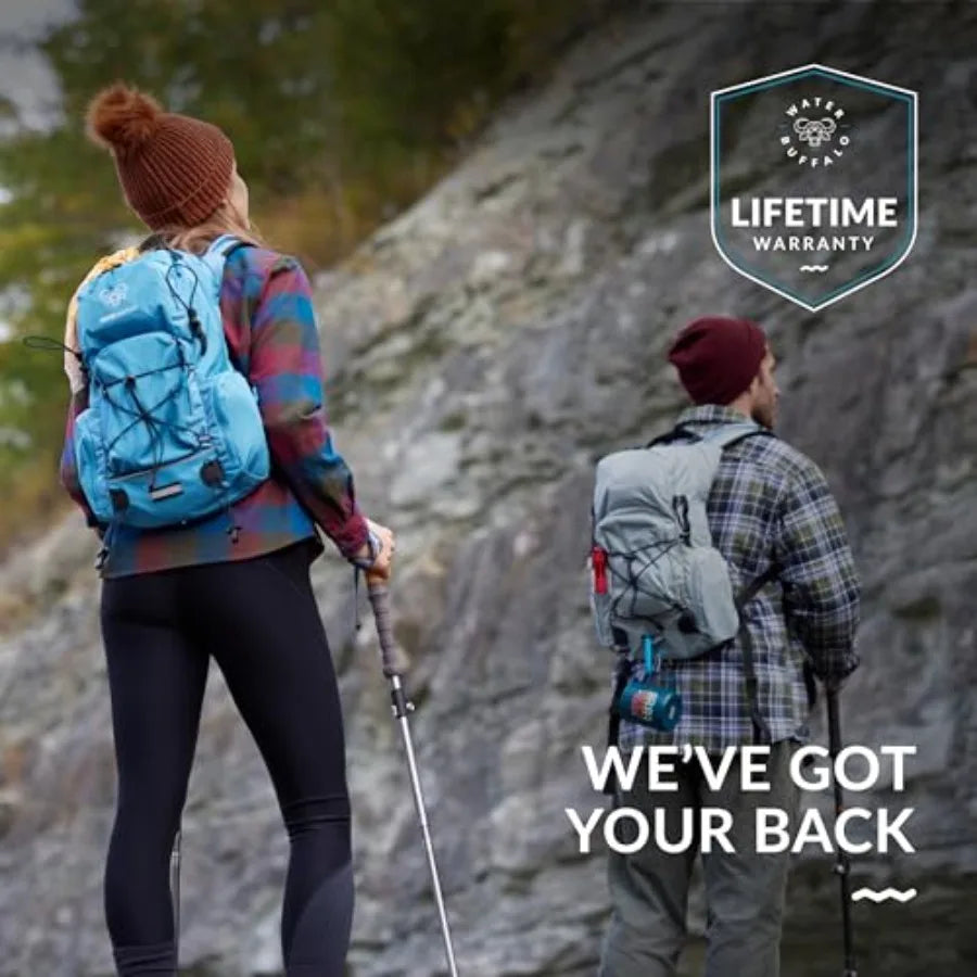 Hydration Backpack Sherpa Hiking With Water Bladder