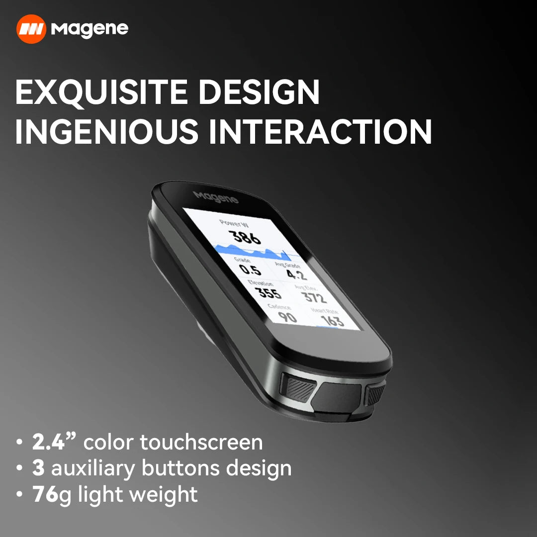 Magene C506 GPS Bike Computer With Navigation And WiFi Speedometer