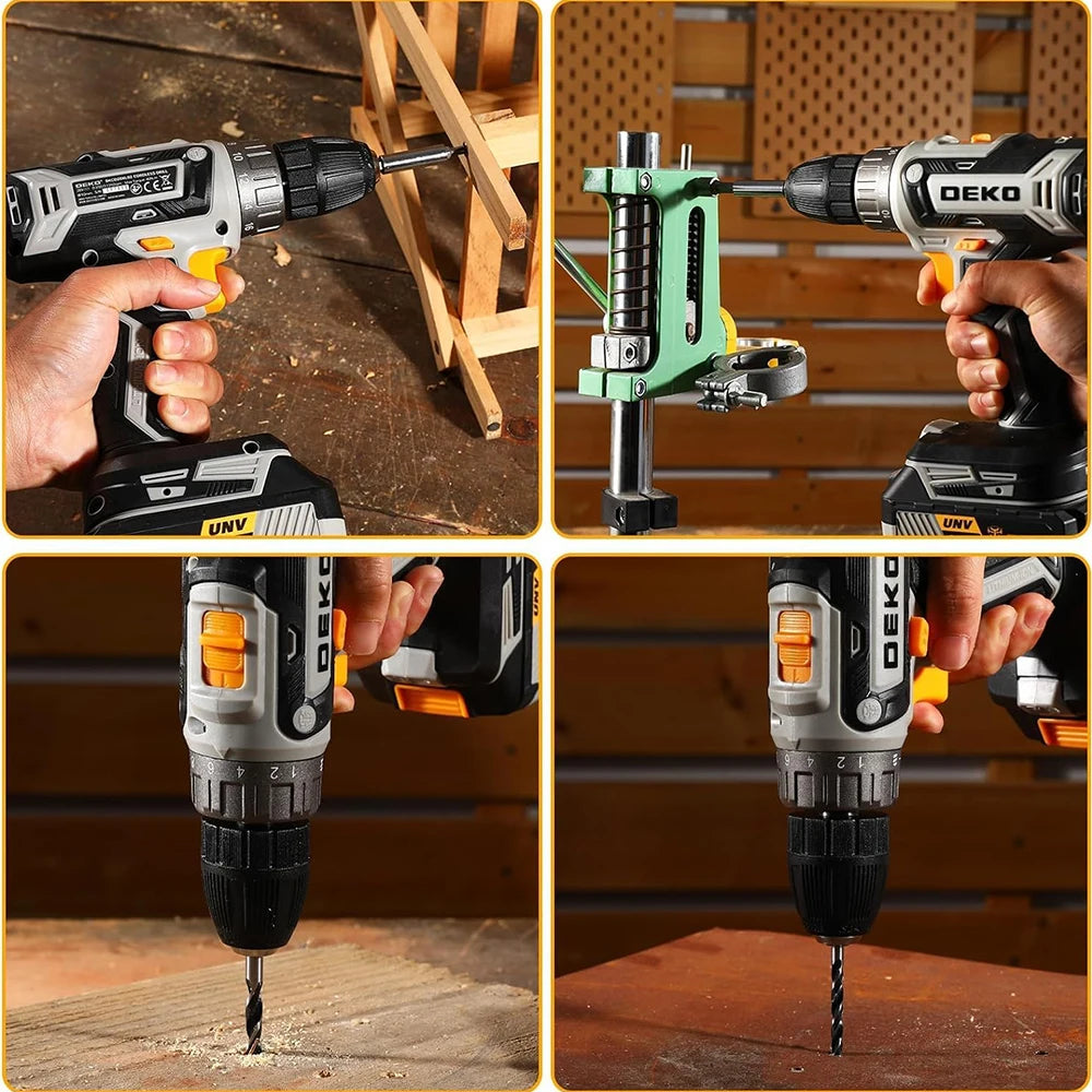 DEKO 20V Cordless Drill Kit With Battery And Charger