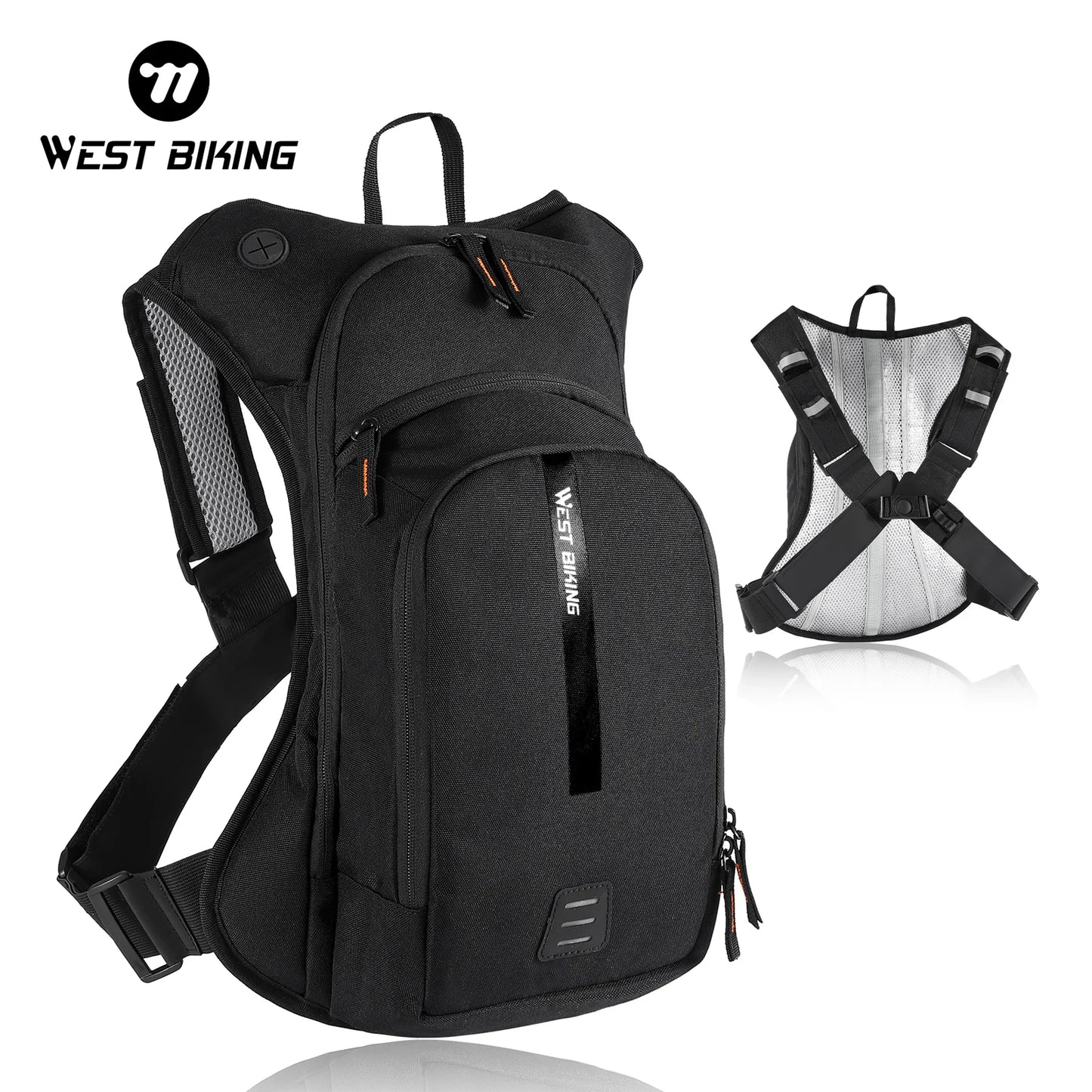 West Biking Hydration Backpack Ergonomic Cycling Harness For Outdoors