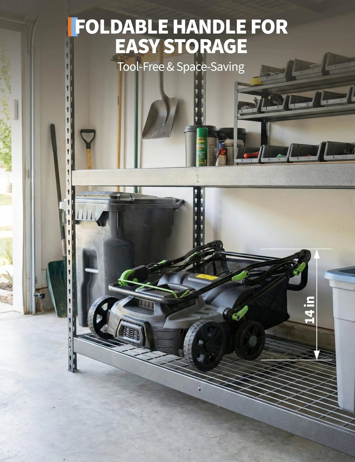 15.5 Amp Electric Lawn Dethatcher Scarifier 2-in-1
