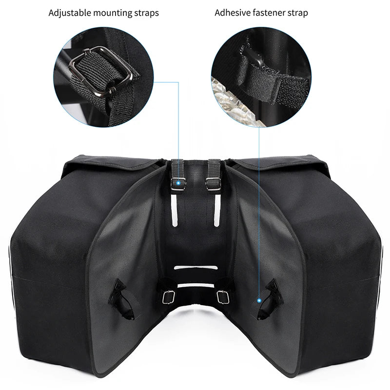 West Biking Multifunctional Saddle Bag Waterproof Bike Rack Bag