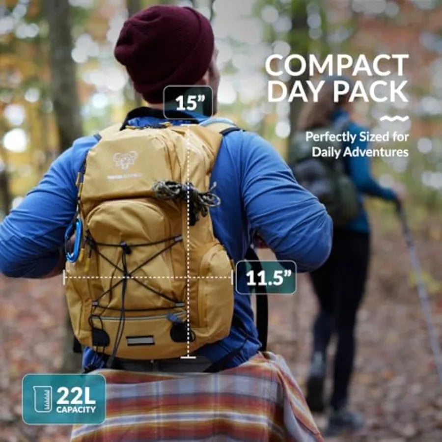 Hydration Backpack Sherpa Hiking With Water Bladder