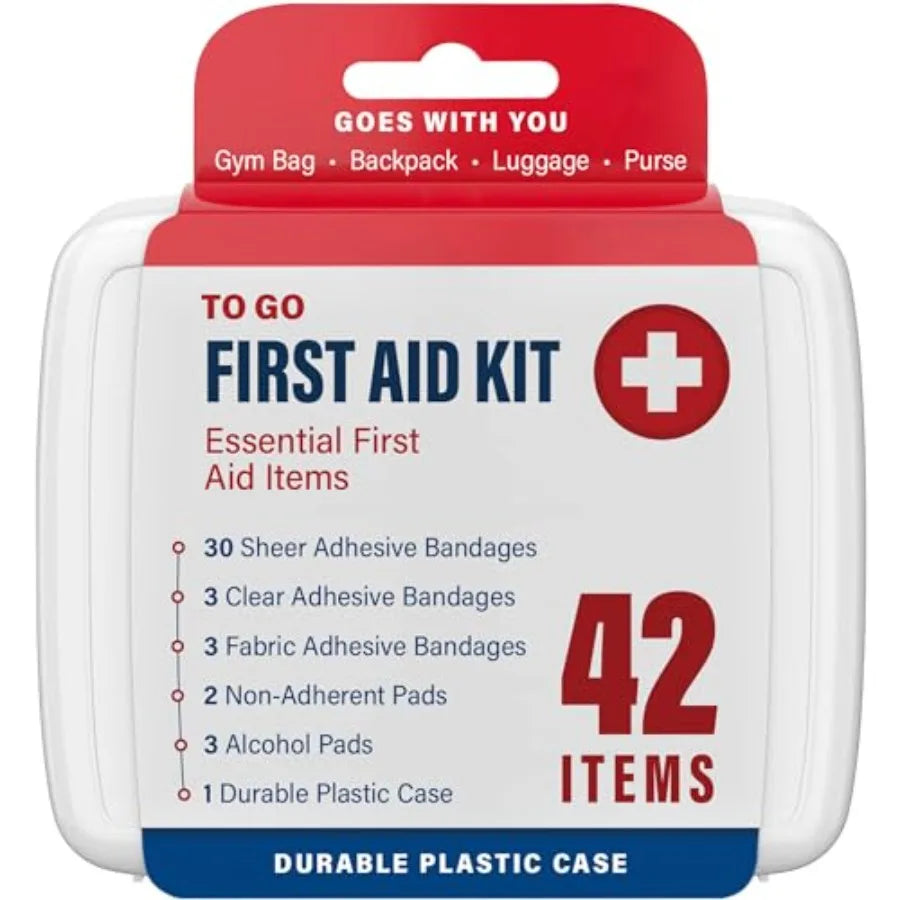 Comprehensive First Aid Kit 1000 Pcs 24 Boxes 42 Items